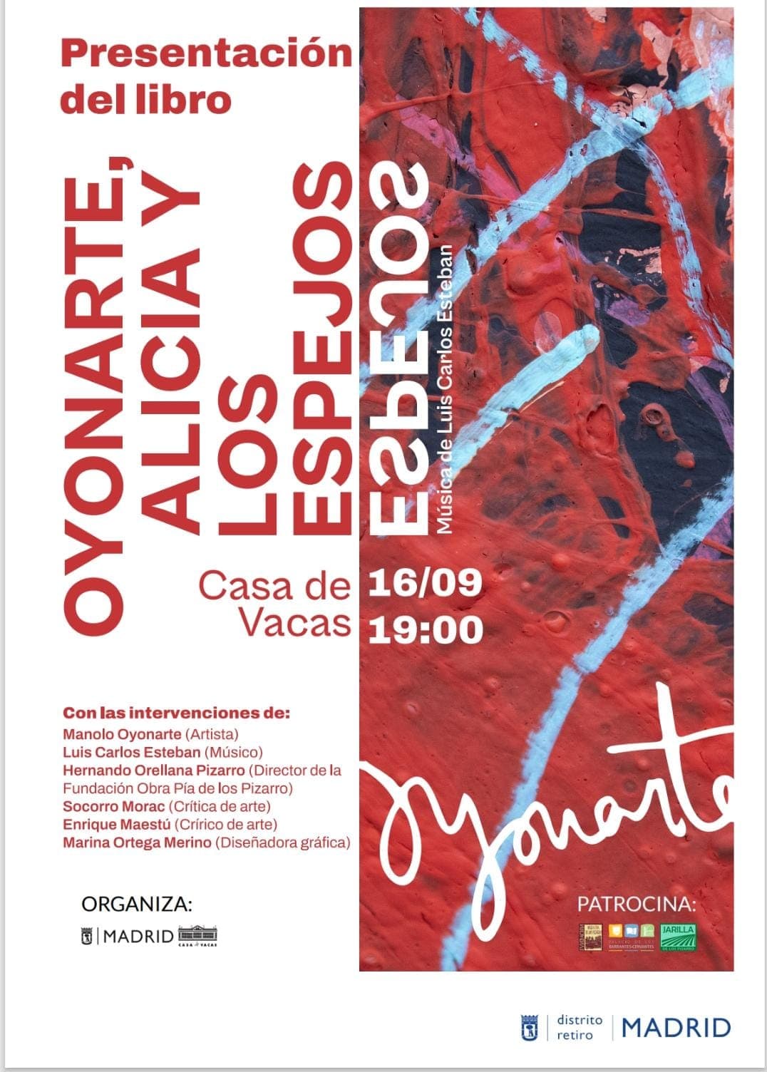 Manolo Oyonarte presenta 'Oyonarte, Alicia y los Espejos' en Casa de Vacas